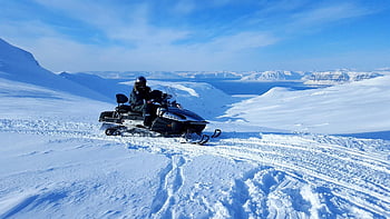 svalbard, χειμώνας, φύση, snowmobile, Νορβηγία