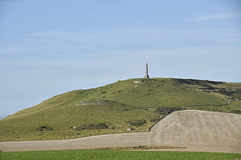 hills, pathway, nature, sea, white Nose Cap, pas De Calais, france