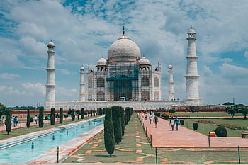Indien, Tempel, Taj Mahal, Monument, die Architektur, Hitorische Stelle, Wahrzeichen, Uttar Pradesh, Waldkolonie, Dharmapuri, Tajganj