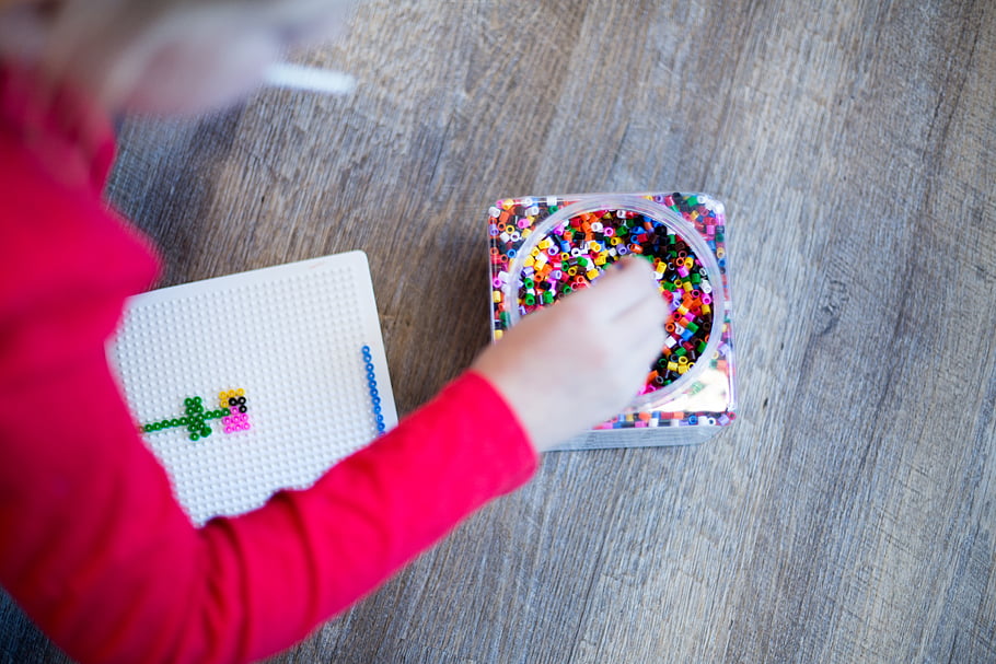 game, child, play, activity, childhood, family, beads, board, sitting, floor, kid