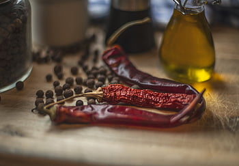 pepř, chilli, pikantní, Červené, červené chilli, pepře, koření, horký, jídlo, přísad, sušené chilli
