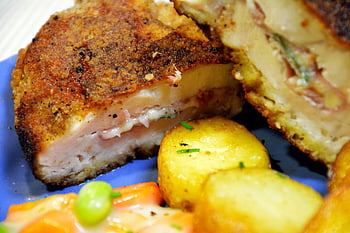 cordon Bleau, dinner, blue Cordon, gordon Bleu