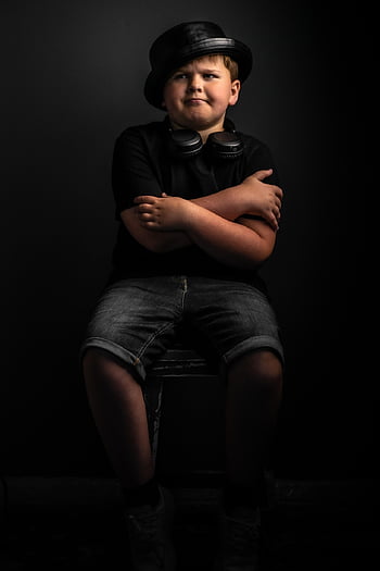 chlapec, portrét, čepice, dítě, Modelka, póza, mladý, modelování, mladý model, móda, styl