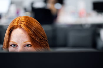 engineer, engineering, computer, computing, software, office, ginger, redhead, eyes