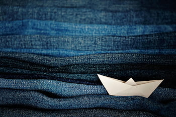 jeans, paper Ship, sea, material, textile, ship, ocean, sail, cruise, sailboat, boat
