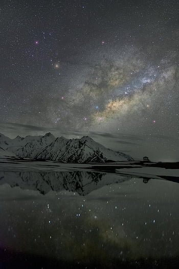 風景、 宇宙、 星、 銀河、 湖、 反射、 スペース、 星空、 天の川、 旅行、 方法