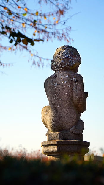 înger, sculptură, statuie, piatră, cimitir, figura, îngerul figura, piatră sculptură, înger sculptură, statuia îngerului