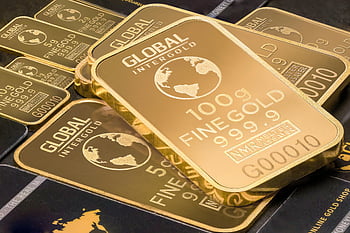 zlaté cihly, globální mezník, symbol bohatství, investiční symbol, jemné zlato, 999,9 Čistota, investice do zlata, Zlaté bohatství, Podrobný výstřel, Štítky zlatých baru, Sbírka zlatých barů