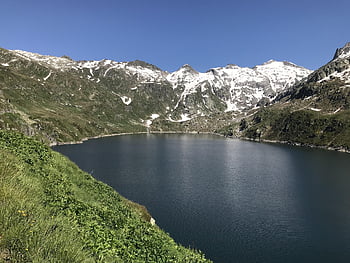 sø lucendro, alpine rute, Alperne, alpine, gå, himmel, toppe, udflugter, vandring, bjerge, natur