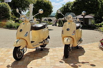 vespa, motocicleta, motor de scooter, vehículo de dos ruedas, vespa vespa, ciclomotor, vehículo, Italia, vendimia