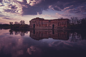 pevnost modlin, sýpka, architektura, Příroda, památník, krajina, voda