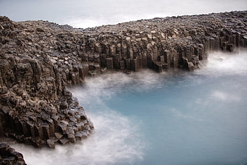 jusangjeolli cliff, pobřeží, moře, oceán, mlha, pobřežní čára, útes, Skalní formace, Skála, sopečný ostrov, cestovní ruch