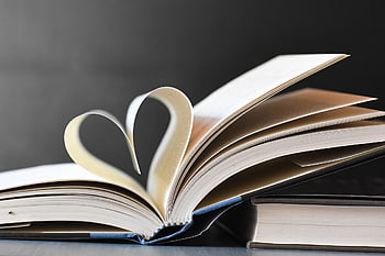 книги, сърце, страници, литература, hardbound, Книги с твърди корици, обичам, Честит Свети Валентин