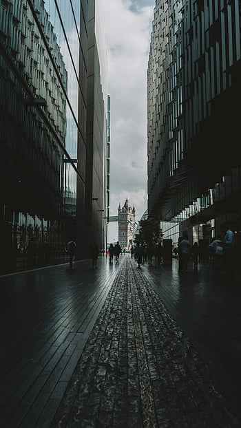 věžový most, Moderní městská architektura, chodců, panoráma města, městské scény, chodník, budov, Londýn, výhled na město, moderní budovy, městské prostředí