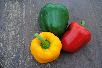 paprika, červená paprika, žlutá paprika, zelená paprika, ovoce, pikantní, příchuť, chilli, vitamín