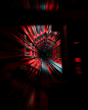エレベーターシャフト、 赤く照らされたトンネル、 ブリュッセル、ベルギー、 抽象的なビュー、 速い動き、 奥行知覚、 都市建築、 モダンデザイン、 垂直構造、 建築写真、 モーションブラー