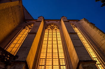 Εκκλησία, παράθυρο εκκλησίας, krems, γοτθικός, Αυστρία, Κάτω Αυστρία, εκκλησιαστικός, αρχιτεκτονική, φωτισμός, παραμονή, διάθεση