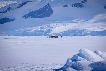 berg, snö, resa, vandring, människor, landskap, natur, kryssning, antarktisk, antarktis