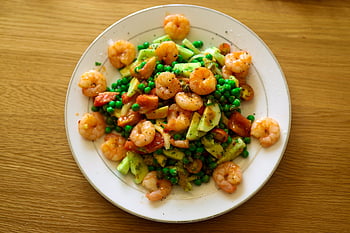 rejer, salat, fisk og skaldyr, mad, reje, sund og rask, frokost, skaldyr, måltid, sundhed, naturlig