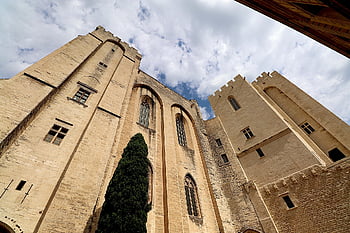 Město papežů, avignon, vaucluse, Francie, Světové dědictví lidstva, unesco, středověk, Jako papežská rezidence, Papežové Francouzi, středověké architektury, impozantní