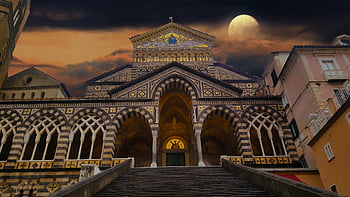 amalfi, coastal, it Costs, mediterranean, sea, salerno, italy, sorrento, campania, sky, scenic
