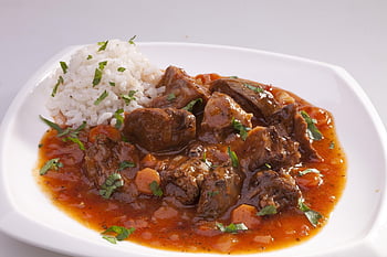 pork, meat, protein, dish, food, kebab With Rice, pork Wine Kebab, Кебапс Ориз, Винен Кебап, Свински Винен Кебап, pork Rice On Plate