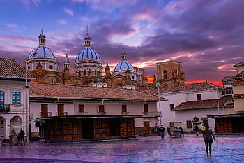 katedrála, Cuenca Ekvádor, architektura, kostel, Ekvádor