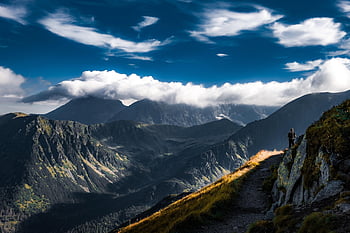 góry, Natura, podróżować, badanie, na dworze, Tatry, zakopane, zachód słońca, wakacje, lato, wieczór