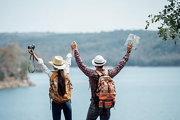 couple, freedom, holiday, journey, landscape, love, nature, tourism, tourists, travelers, traveling