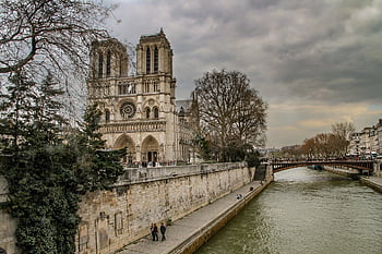 Paris, Notre-Dame de Paris, Frankreich, Dom, Kirche, die Architektur