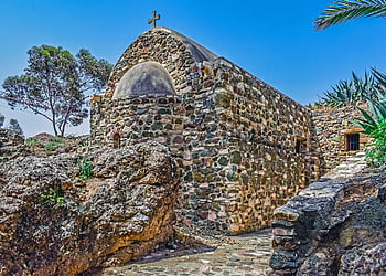 church, orthodox, architecture, travel, chapel, monastery, troulli, cyprus, religion, stone