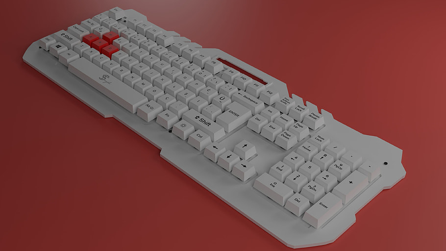 teclado, teclado para juegos, teclado mecánico
