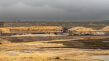 open Pit Mining, garzweiler, bucket Wheel Excavators, brown Coal, industry, excavator, raw Material, money, coal Mining, paddle Wheel, brown Coal Mining