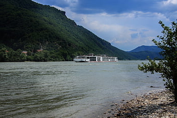 wachau, Δουνάβης, πλοίο, κρουαζιέρα με ποταμόπλοιο, τοπίο, Κάτω Αυστρία, Αυστρία, ροή, περιοχή του Δούναβη, κοιλάδα του Δούναβη, παγκόσμια κληρονομιά