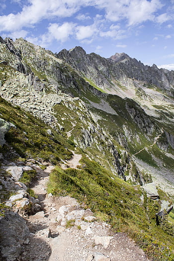 alps, mountainous, summit, peak, path, mountain Path, trail, mountains, mountain Trail, nature Trail, mountain Range
