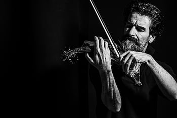 tt, oo, portraiture, strings, violin, string Instrument, good Looking, music, totoo, black And White, man