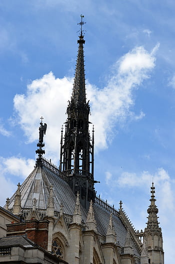 budova, památník, kaple, věž, střecha, architektura, město, dědictví, náboženství, Paříž, Francie