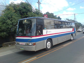 Circle Transport Corp., Sto Tomáš, batangas, Maharlika Highway, turistický autobus, hino, modrá stužka, autobus, Filipíny, PBPA, Asociace fotografů filipínských autobusů