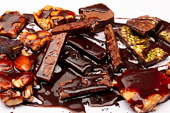 candies, chocolate, sweets, confection, snack, candied Nuts, caramelised Nuts, food, homemade, christmas, indulgence