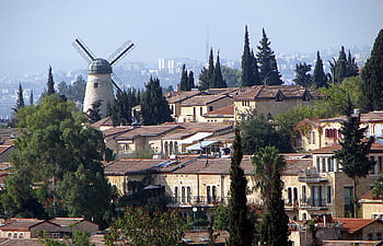 jerusalem, city, quarter, mill, old, building, architecture, israel, street, historically, tourism