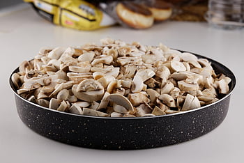mushrooms, raw, vegetable, food, fresh, kitchen, chief, nature, nutrition, materials, healthy