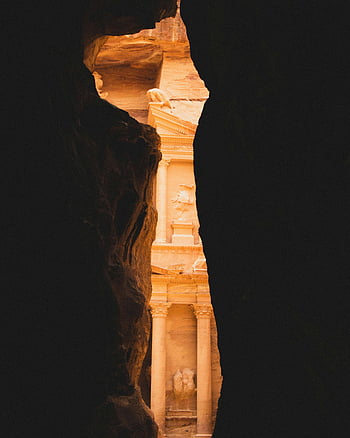 petra, Al-Siq, al-khazneh, pokladnice, starodávné město, Jordán, Rokle Sik, historické místo, Architektura skála, střední východ, cíl cesty