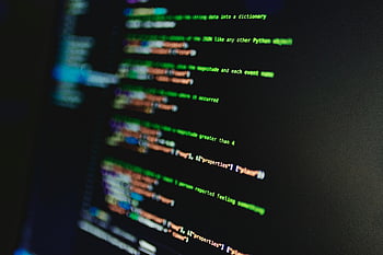 ぼやけた写真、 コード行、 コンピューターの画面、 プログラミング、 技術、 カラフルなライン、 コード表示、 ソフトウェア開発、 コーディング、 テクノロジーの焦点、 画面のぼやけ