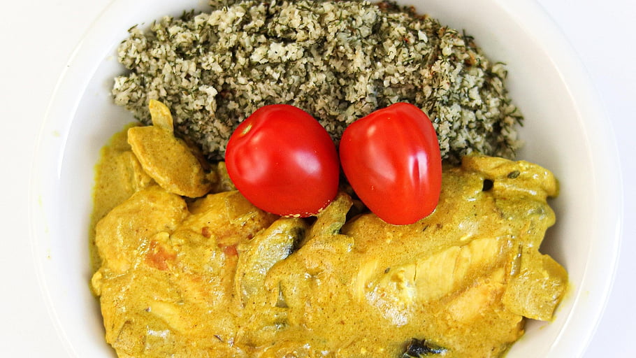 jídlo, vegetariánský, strava, zdravý, quinoa, cherry rajčata, snídaně, Chutný, Lahodné