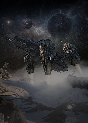 kosmická loď, mimozemšťan, prostor, fantazie, sci-fi, Prometheus, mimozemský, vesmír, galaxie, kosmos, raketa