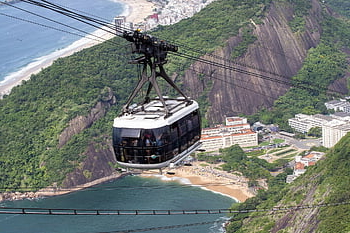 cable Car, sugar Bread, nature, rio De Janeiro, brazil, mountain