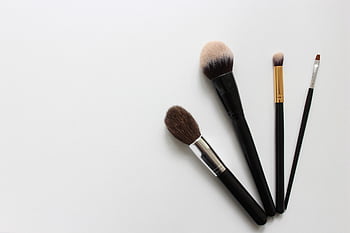 Maciag, børster, make-up pensler, Børste make -up, make up artist, børste, børster udgør, tæt på, kosmetiske, kosmetiske produkter, makeup