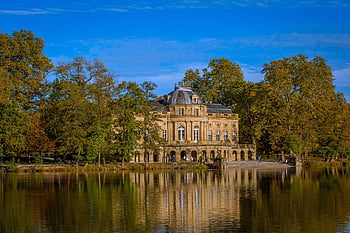 castle, monrepos Palace, nature, lake, park, ludwigsburg, germany