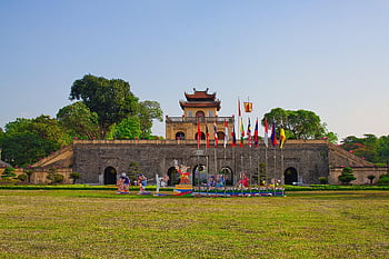 Hanoi, Vietnam, architektura, historický mezník, Císařská Citadela Thang Long