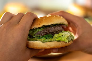 hamburger, Fast Food, jídlo, sendvič, drdol, hovězí, grilovaný